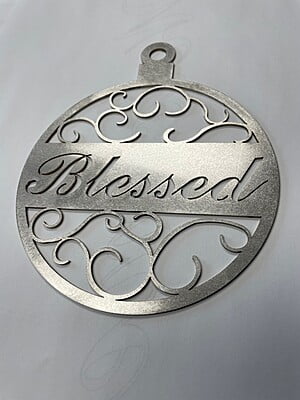 Blessed Christmas Ornament
